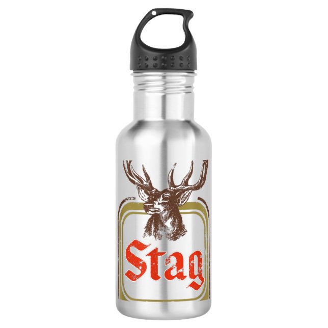 Garrafa Vintage Stag Beer  (Frente)