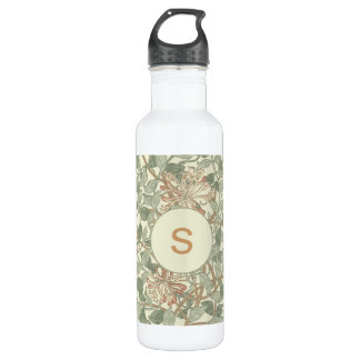 Garrafa Vintage Verde Suave William Morris Honeysuckle