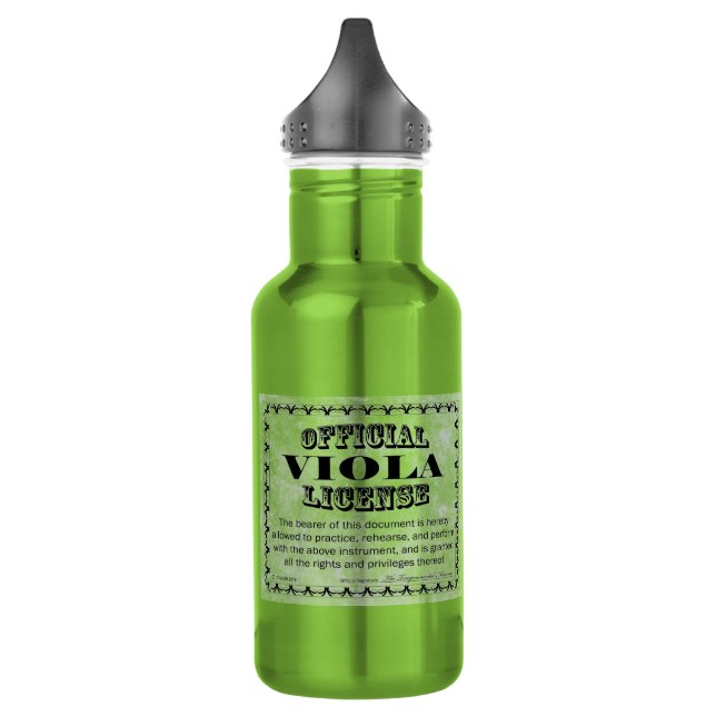 Garrafa Viola License (Esquerda)