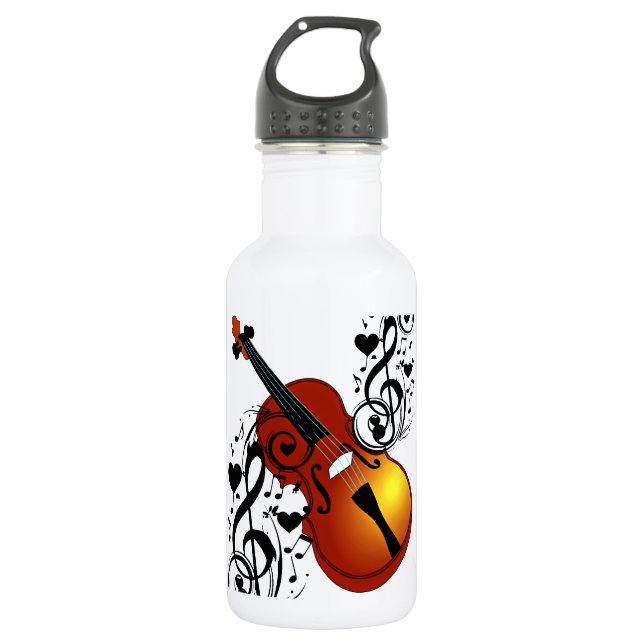 Garrafa Violino, Lover no Coração_ (Frente)