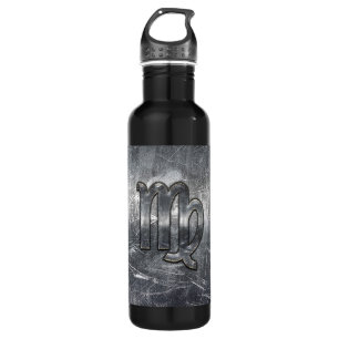 Garrafa Virgo Zodiac - Sinal em Decoração de Estilo Vestid