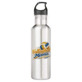 Garrafa Volleyball Mama Water Bottle (Retro Script)