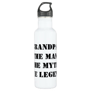 Garrafa Vovô O Homem O Mito O Texto Personalizado Da Lenda