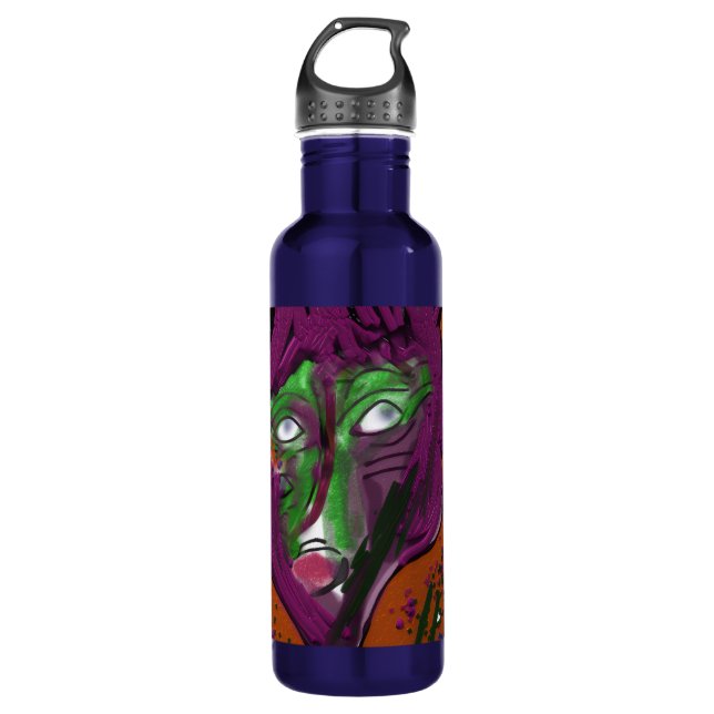 Garrafa Wacky Cartoon Stainless Steel Water Bottle (Frente)
