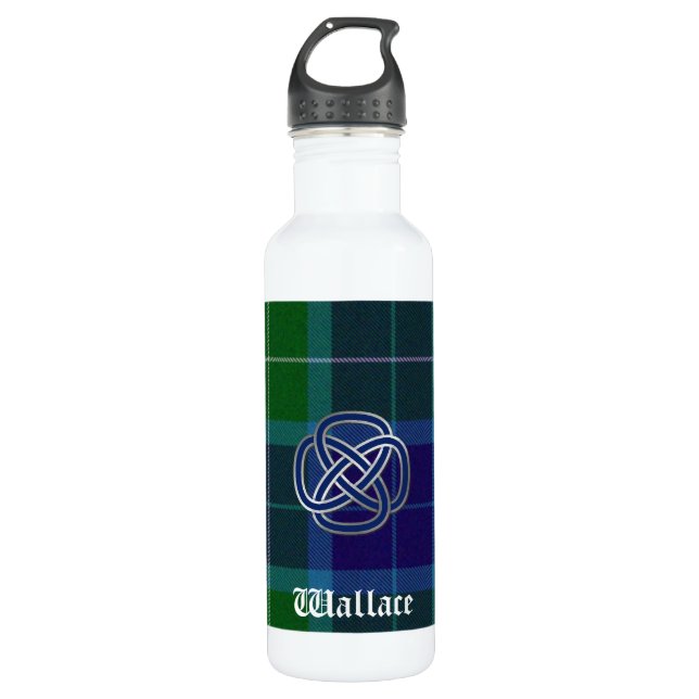 Garrafa Wallace Tartan Xadrez (Frente)