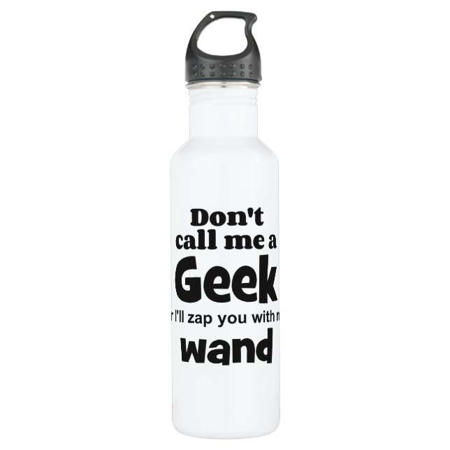 Garrafa wand do geek bf (Frente)