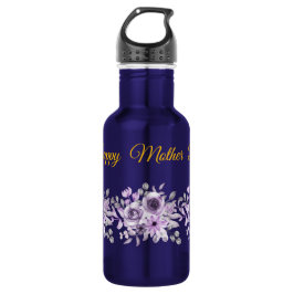 Garrafa Water Bottle with Floral Arrangement and Mother's