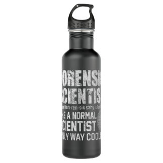 Garrafa Way Cooler Forensic Scientist Science Investigator