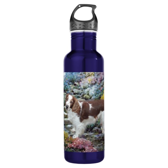 Garrafa Welsh Springer Spaniel Art (Frente)