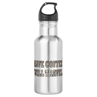 Garrafa Western Have Coffee Will Viagem