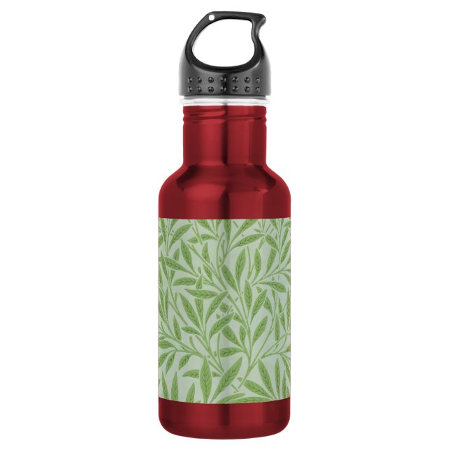 Garrafa William Morris Willow Flor Classic Verde (Frente)