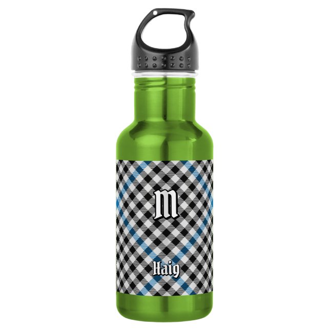 Garrafa Xadrez Clan Haig Check Tartan (Frente)