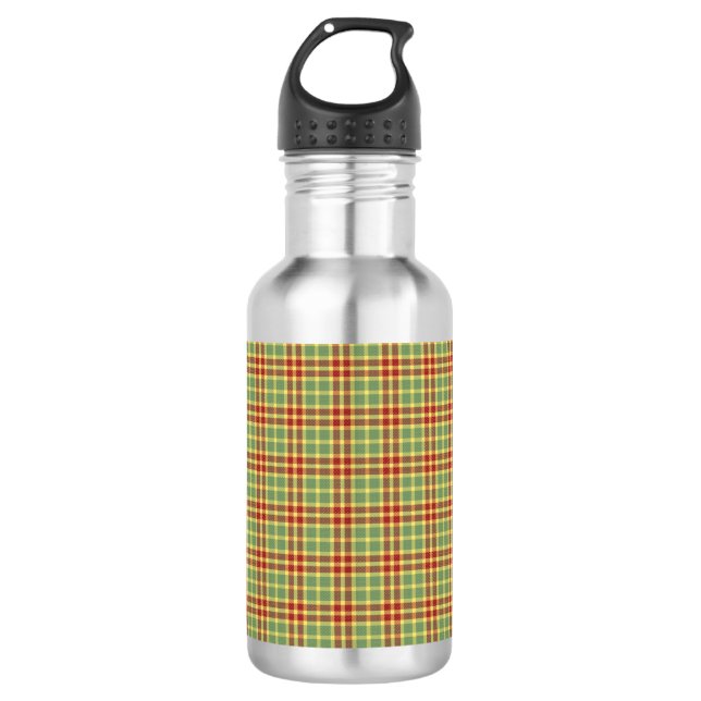 Garrafa Xadrez de Grass Verde Personalizável (Frente)