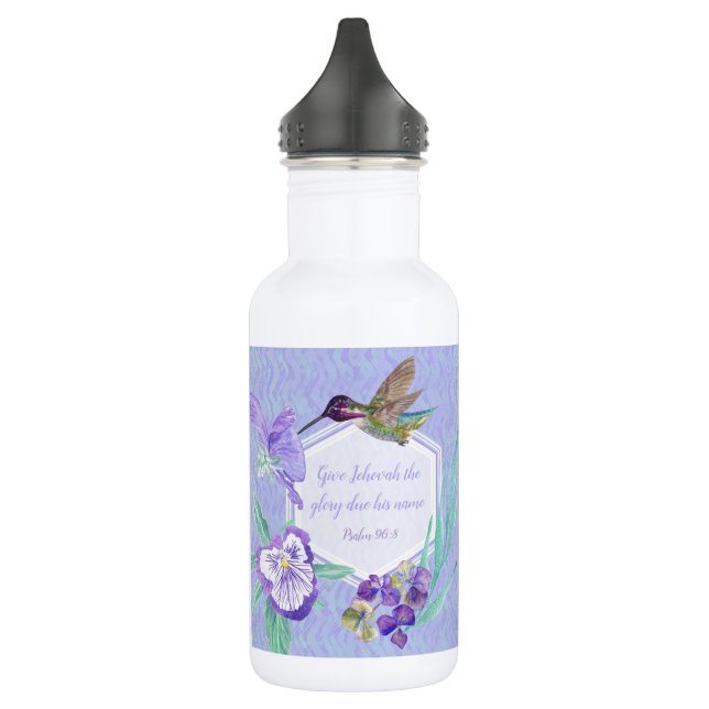 Garrafa Year text JW watercolors (Esquerda)