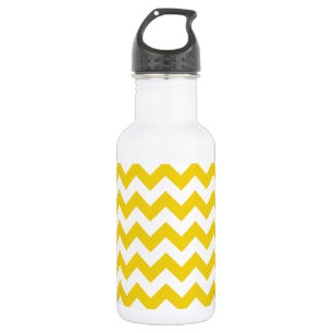 Garrafa Zigzag Amarelo, Chevron Amarelo, Padrão Geométrico