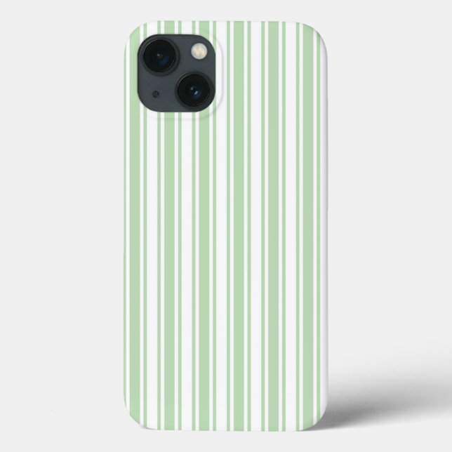 Garrafas brancas e verdes, brancas, com iPhon Case (Verso)