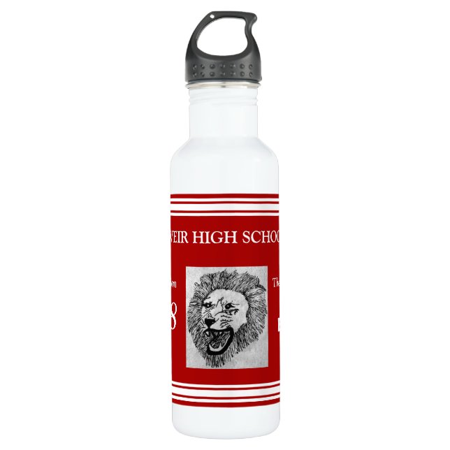 Garrafas de água da reunião de classe da foto, do (Frente)