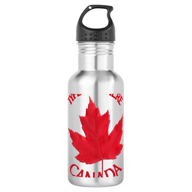 Garrafas de Água do Souvenir do Canadá Personaliza (Frente)