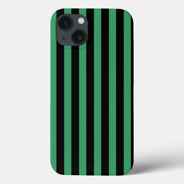 Garrafas de doces verdes e pretas Case-Mate iPhone (Verso)
