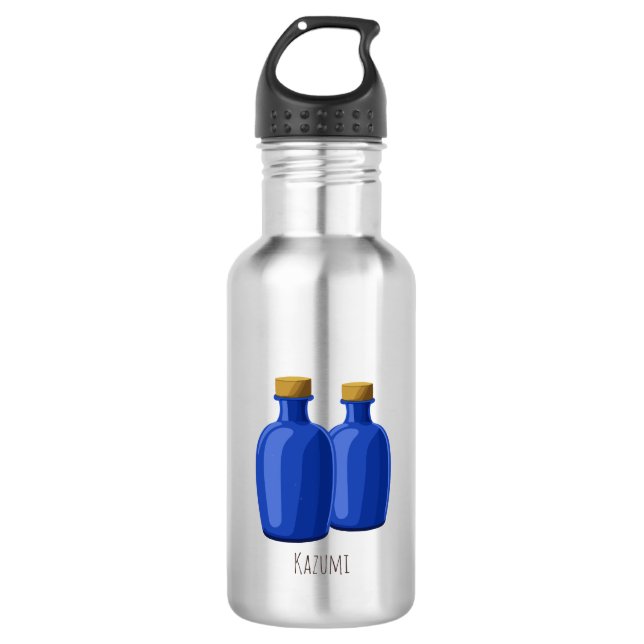 Garrafas de Oponopono e Azuis Personalizadas (Frente)