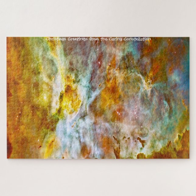 Garras da constelação de Carina. Quebra-cabeça de  (Horizontal)