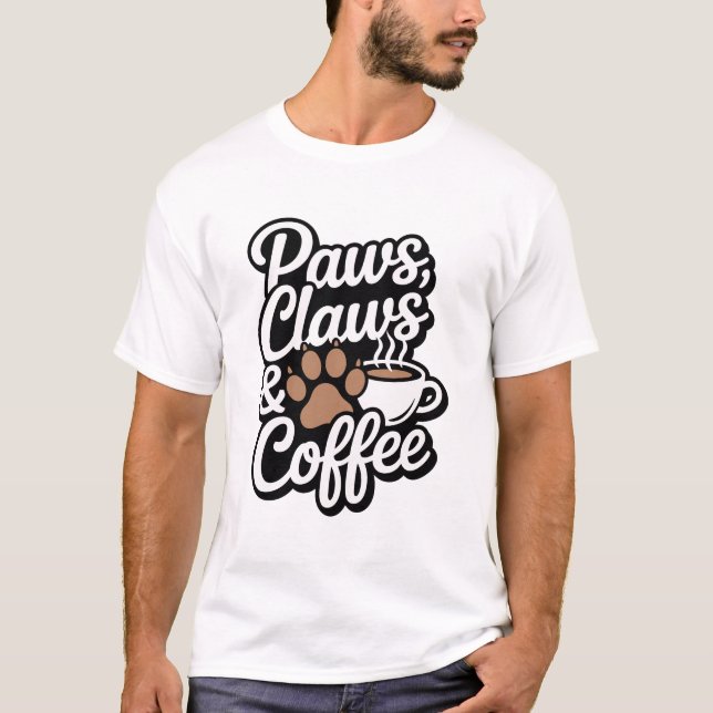 Garras e Camisetas de Café (Frente)