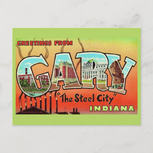 Gary Indiana - Cartão Postal da Cidade do Aço