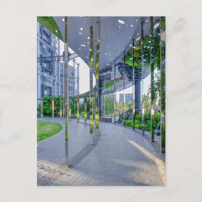 Gasholder Park, Kings Cross, Londres — Cartão post (Frente)