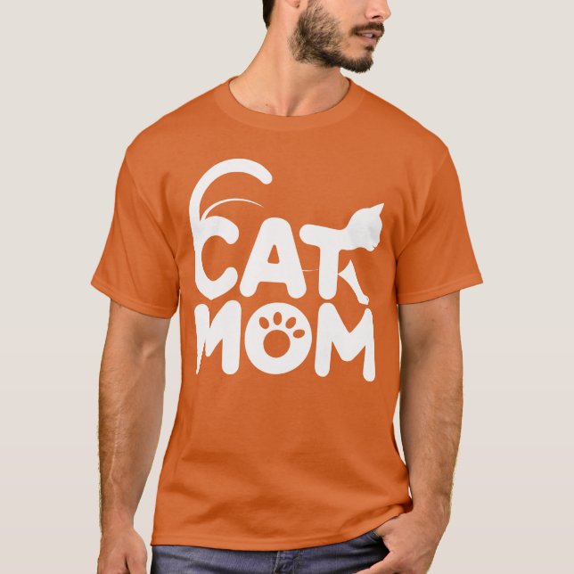gata mãe camisa geschenkideos gatas bonitinho (Frente)