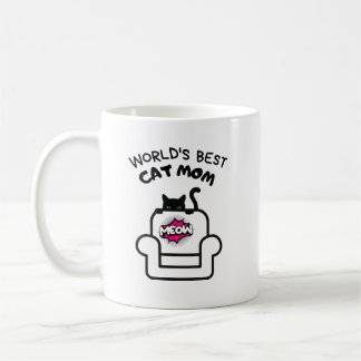 gata mãe miou caneca