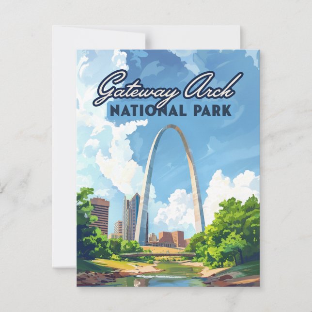 Gateway Arch National Park Rua Missouri (Frente)