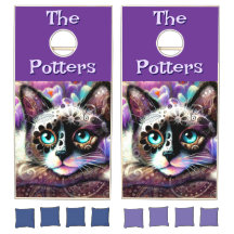 Gatinho Branco Siamês Gato Crocus Floral Personali