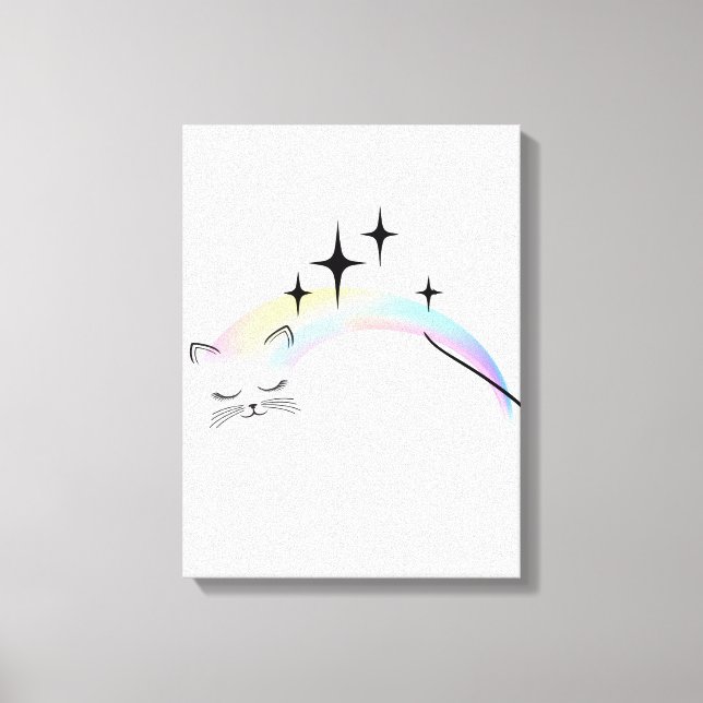 Gatinho canvas (Frente)