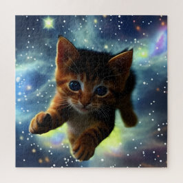 Gatinho Correndo No Espaço Quebra-cabeça De Varsóv
