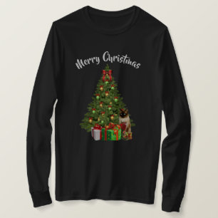 Gatinho e Camisa de Natal