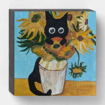 Gatinho em VanGogh