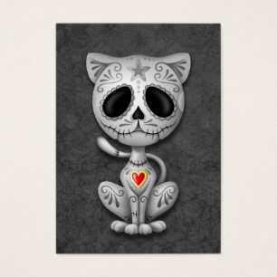 Gatinho escuro do açúcar do zombi