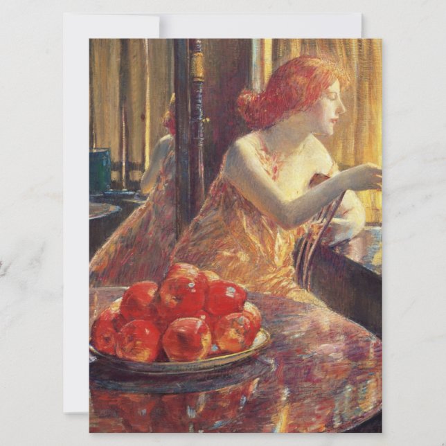 Gatinho Hughes (Linda Mulher de Cabelo Vermelho Am (Frente)