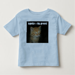 Gatinho "MIND = BLOWN" Toddler Ringer T-Shirt