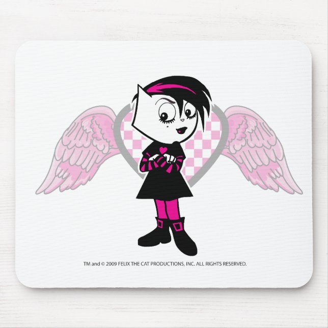 Gatinho Mousepad do punk (Frente)