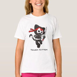Gatinho T-Shirt de Kitten Ninja Duro