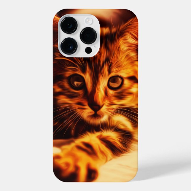 gatinho "Teeny Tigger" iPhone 11 12 13 14 Capas (Verso)