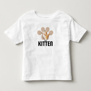 Gatinho Whimsical Watercolor T-Shirt Design Coro