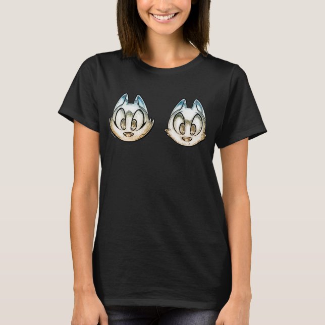Gatinhos Cromo de Valhalla T-Shirt (Frente)
