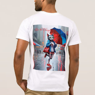 Gatinhos de camisas de serra curta de Bella Canvas