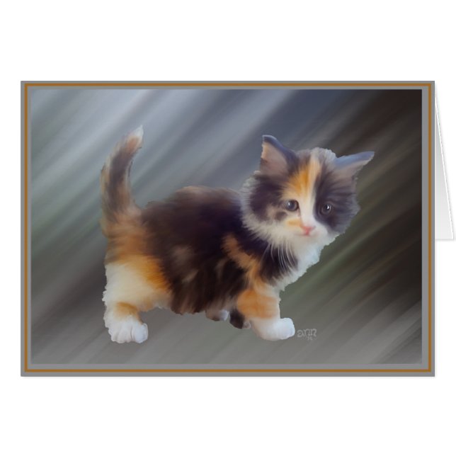 Gatinhos de Cartão PUPs 8 (Frente Horizontal)