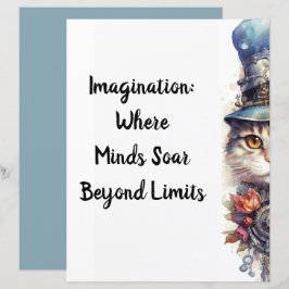 Gato 2 Gato com rosas e chapéus de água