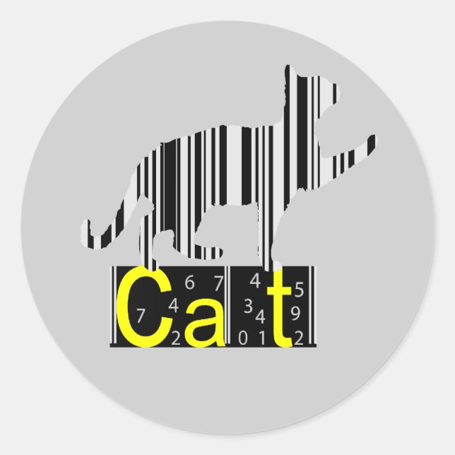 Gato - adesivo (Frente)