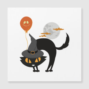 Gato Assustador de Halloween             