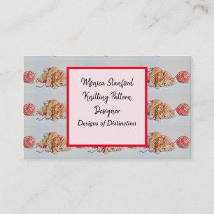 Gato Brincando com Cartão de visita de Wool Water